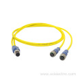 M12 Y-type connector cable for automotive